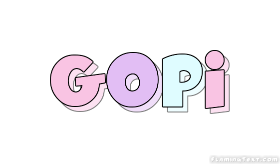 Gopi ロゴ