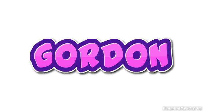 Gordon ロゴ