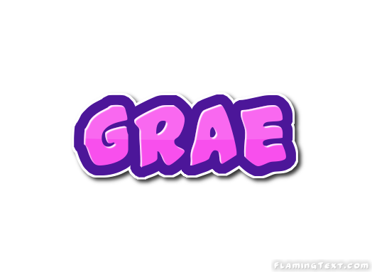 Grae Logo | Free Name Design Tool from Flaming Text