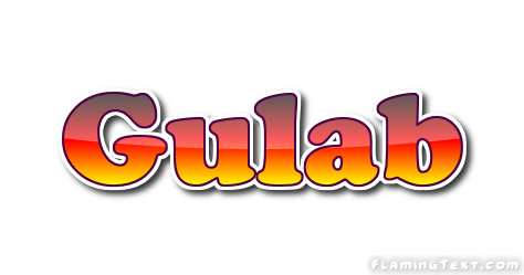 Gulab شعار