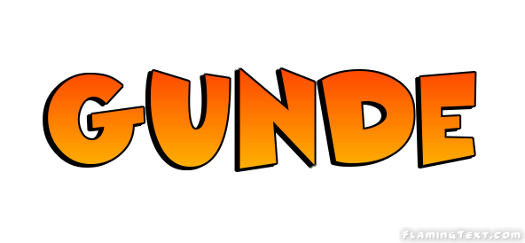 Gunde Лого