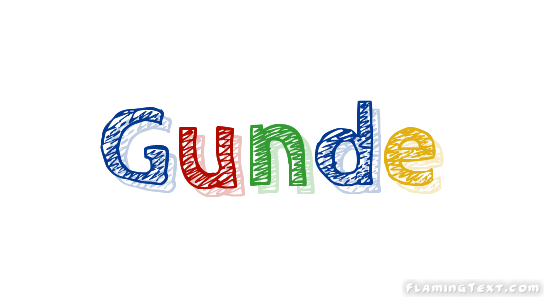 Gunde ロゴ