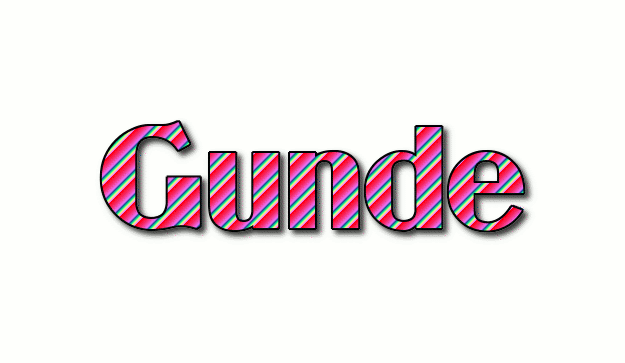 Gunde شعار