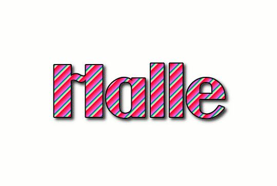 Halle ロゴ