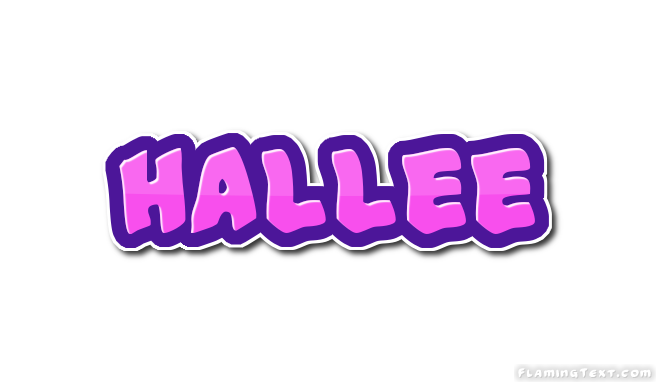 Hallee Лого