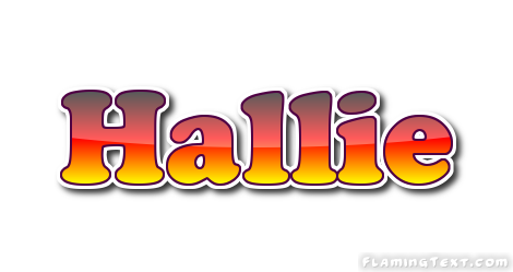 Hallie 徽标