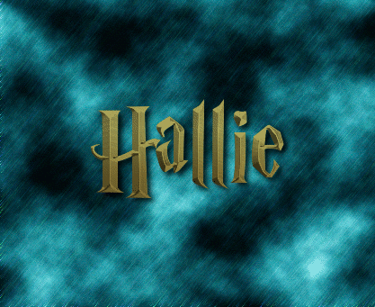 Hallie 徽标
