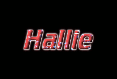 Hallie شعار