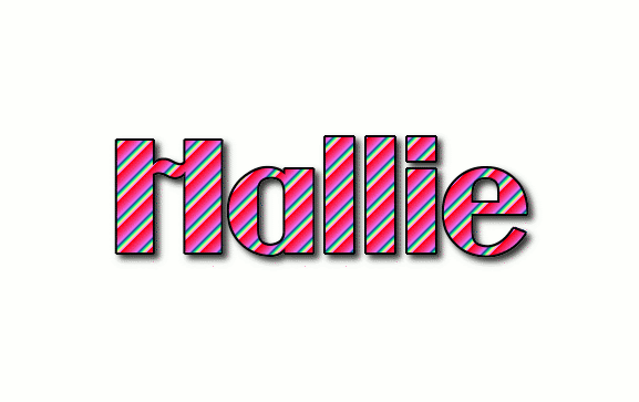 Hallie ロゴ