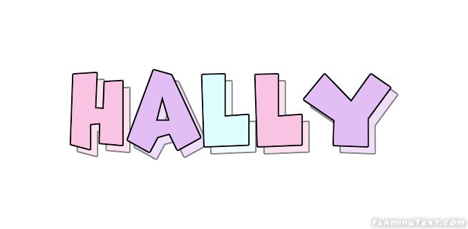 Hally شعار