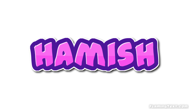 Hamish ロゴ