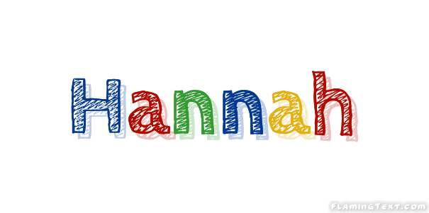 Hannah Logotipo | Ferramenta de Design de Nome Grátis a partir de Texto