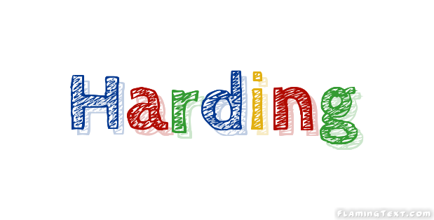 Harding 徽标