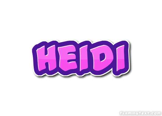 Heidi شعار