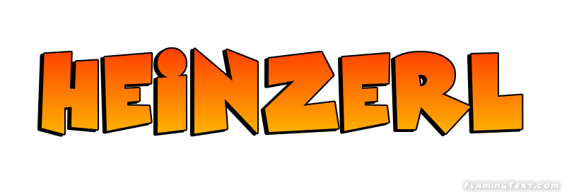 Heinzerl Logo | Free Name Design Tool from Flaming Text