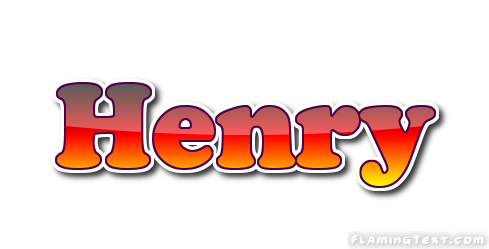 Henry Logo Herramienta de diseño de nombres gratis de Flaming Text