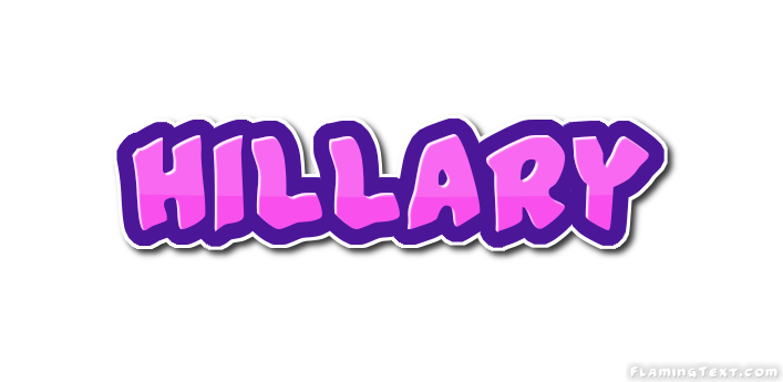 Hillary Logo Free Name Design Tool From Flaming Text
