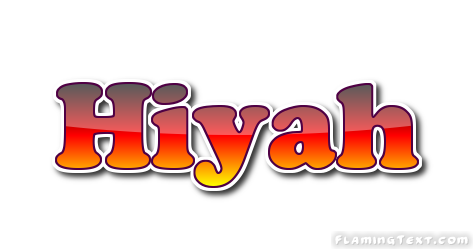 Hiyah ロゴ