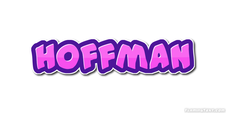 Hoffman Logo | Free Name Design Tool from Flaming Text