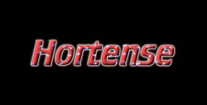 Hortense 徽标