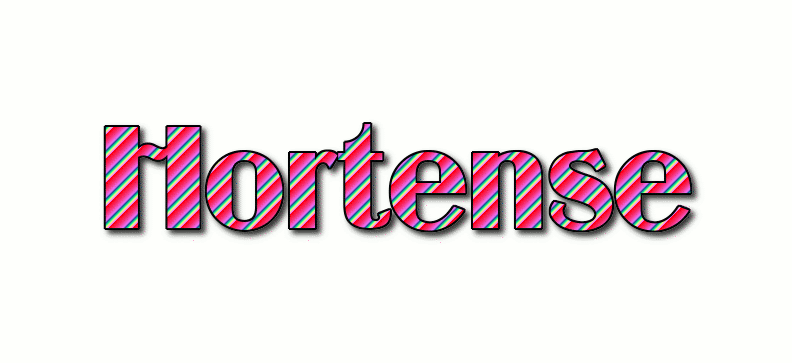Hortense 徽标
