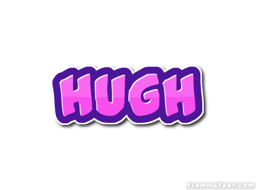Hugh ロゴ
