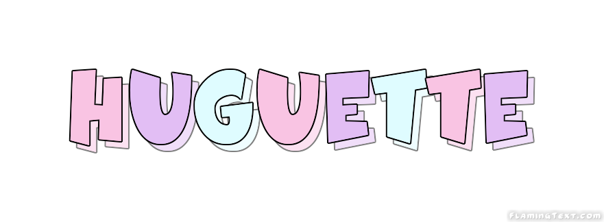 Huguette ロゴ