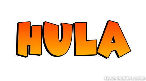 Hula Logo | Free Name Design Tool from Flaming Text