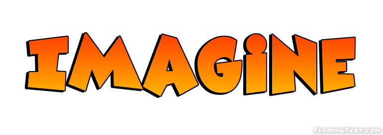 Imagine Logo | Free Name Design Tool from Flaming Text