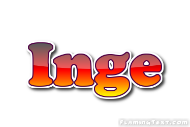 Inge ロゴ