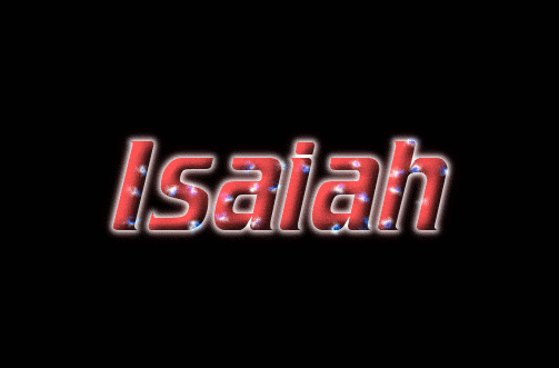 Isaiah Logo Free Name Design Tool From Flaming Text