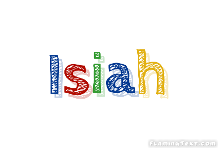 Isiah ロゴ