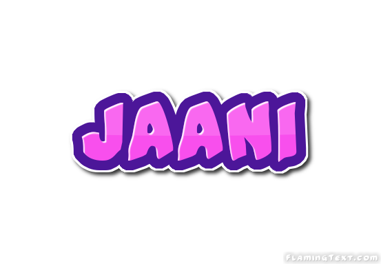 Jaani ロゴ