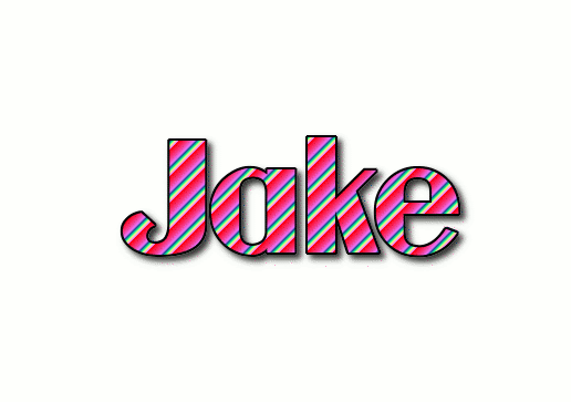Jake Logo Herramienta De Diseño De Nombres Gratis De Flaming Text