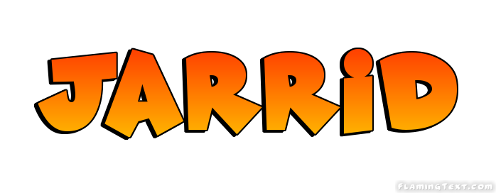 Jarrid Logo | Free Name Design Tool from Flaming Text