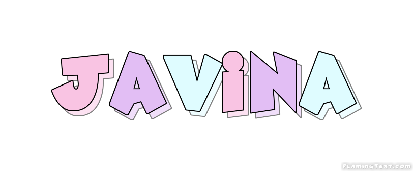 Javina Logo | Free Name Design Tool from Flaming Text