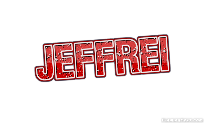 Jeffrei Logo | Free Name Design Tool from Flaming Text
