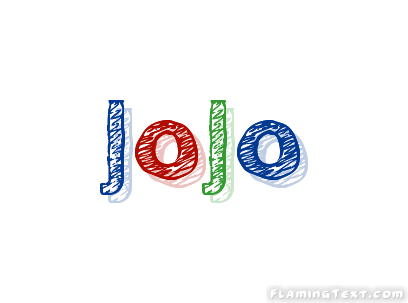 Jojo ロゴ フレーミングテキストからの無料の名前デザインツール