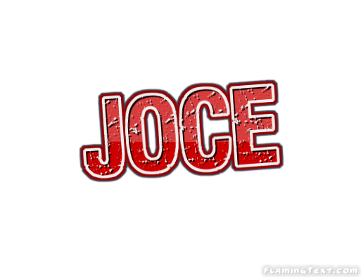Joce Logo | Free Name Design Tool from Flaming Text