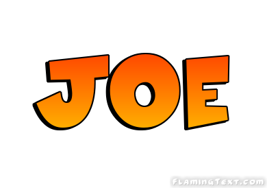 joe my name is joe rare