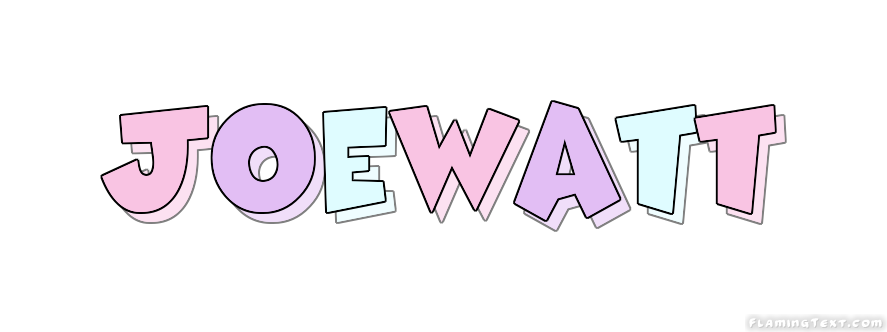 Joewatt Logo