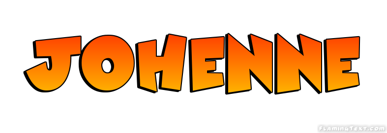 Johenne Logo | Free Name Design Tool from Flaming Text