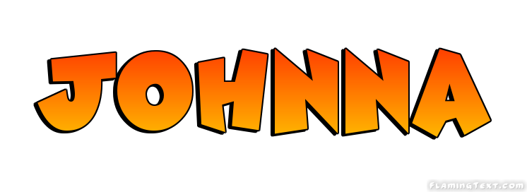 Johnna Logo | Free Name Design Tool from Flaming Text