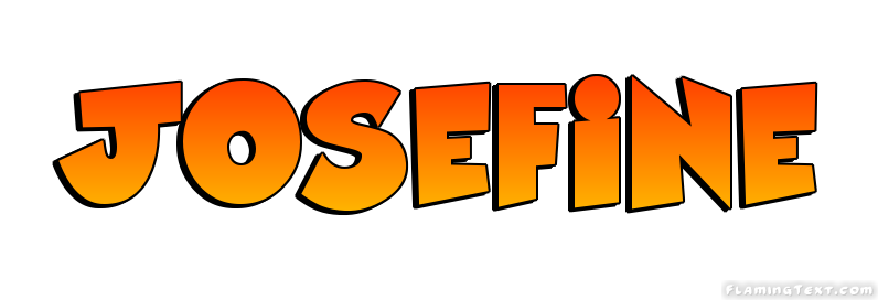 Josefine Logo | Free Name Design Tool from Flaming Text