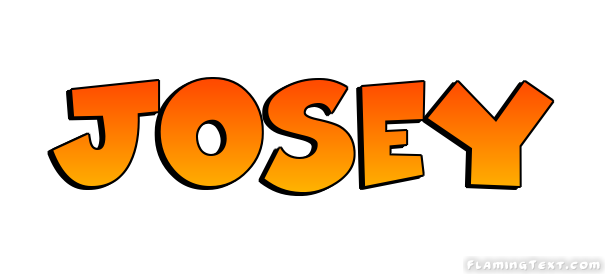 Josey Logo | Free Name Design Tool from Flaming Text