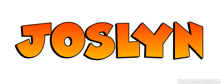 Joslyn Logo | Free Name Design Tool from Flaming Text
