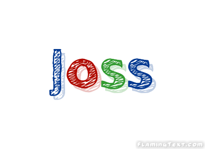 Joss Logo | Free Name Design Tool from Flaming Text