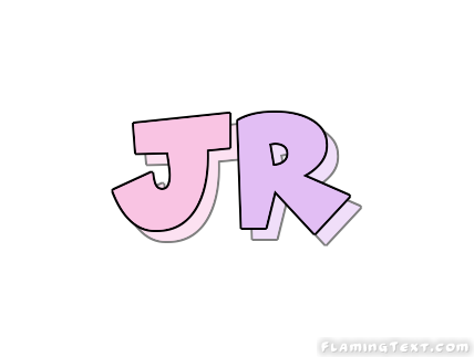 Jr Logo | Free Name Design Tool from Flaming Text