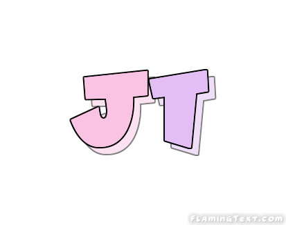 Jt ロゴ フレーミングテキストからの無料の名前デザインツール
