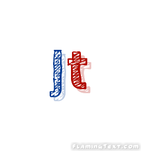 Jt ロゴ フレーミングテキストからの無料の名前デザインツール